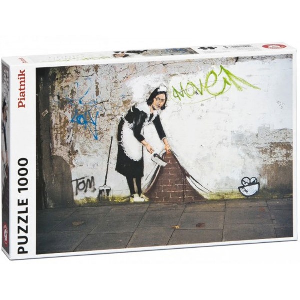 Banksy, Pokojówka (1000el.) - Sklep Art Puzzle